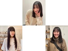 シンプル+尖りすぎない少しモード感のあるスタイルなら"asuka"