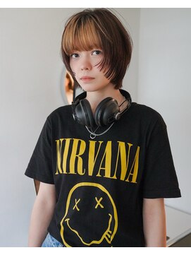 ローレンアオ(LOREN AO) ミルクティーベージュダブルカラーインナーカラーケアブリーチ