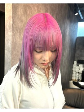 ヌル 原宿店(Null) アンブレラカラー[デザインカラー/エンドカラー/ルーツカラー]