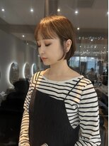 ジーナ 北千住ミルディス通り(Zina)&nbsp;髪質改善＊アッシュオリーブボブ＊【Zina北千住ミルディス通り】