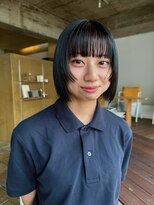 グラス(glass) 顔周りデザインカット