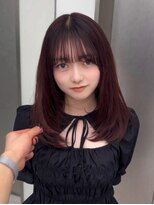 ビューナゴヤ 名駅(VIEW NAGOYA)&nbsp;前髪カタログ/イメチェンスタイル／ウェーブパーマ/こなれミディ