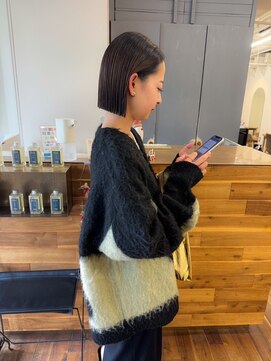 シロ(siro) 切りっぱなしボブ