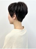 +大人ショート刈り上げくびれショート前下がりショート30代40代3
