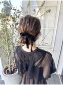 シニヨンヘア