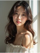 モードケイズ 調布店(MODE K's) 韓国くびれヘア_調布ミニウルフチェリーブラウン外ハネボブ