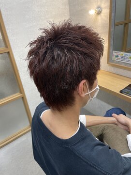 エマ 日吉(emma) 刈り上げないスパイキーショート☆カラーも+で束間*emma日吉