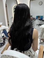 ジーナ 博多筑紫口(Zina)&nbsp;地毛風ダークグレージュ×韓国風ヨシンモリ巻き！【福田れん】