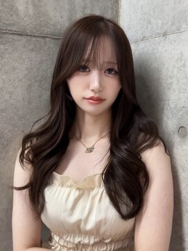 ロンド マーレ 天神大名店(Lond mare) レイヤーカット/ベージュ/韓国ヘア