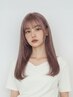 似合わせカット＋ケアブリーチ１回＋うるツヤカラー＋クイックTr ￥18480