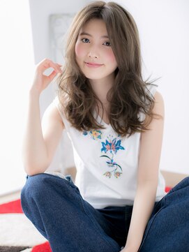 スペース 海浜幕張(spes) 海浜幕張/髪質改善/アッシュブロンド♪バタフライカットh