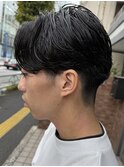 MEN’S HAIR/波巻ツイストスパイラル/フェザーパーマ/錦糸町