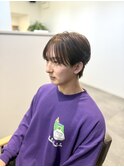 シースルーマッシュ/サンウォン風/韓国ヘア/メンズ韓国