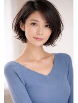 五感鷹匠 髪の診療所&nbsp;外はねOK！ショートボブ。