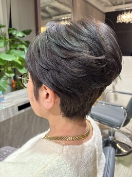 パーチェヘアー(pace hair) 60代/ミセス/カットパーマ