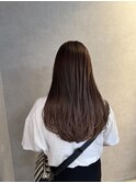 レイヤーカット　グラデーション　ピンク　イルミナカラー