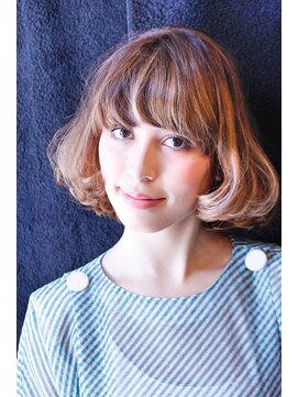 ブーケ(BOUQUET) レトロボブ 毛先パーマ