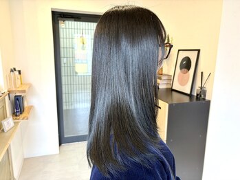 ルッカ 浦安(lucca)の写真/髪質改善×ダメージレス施術*うねりや広がり、ごわつきを抑えて通う度に毛先まで柔らかく〇[浦安/髪質改善]