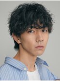 渋谷シャドウパーママッシュ波巻きスパイラルパーマルーズパーマ
