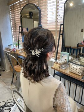 ヘアセット・着付専門店 SET.me 渋谷【ヘアセット/結婚式】【4/11NEWOPEN(予定)】 アレンジヘアセット