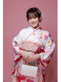 振袖、ショートアップスタイル、前撮り