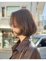 ホロ 渋谷(hollo) ボブ フレンチボブ ミニボブ 海外ヘア 透明感カラー