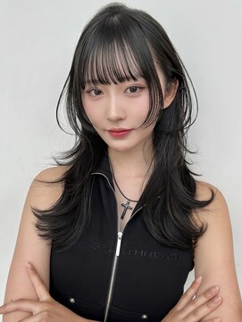 ロンドイディールバンダイ 新潟万代(Lond ideal) ハッシュカット×グレーブラック