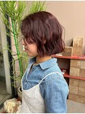 30代40代◎大人可愛いボブパーマ×ニュアンスパーマ夏カラー