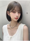 韓国ボブレイヤーボブレイヤーボブ髪質改善ボブ20代ミニボブ