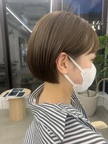 ラボヌールヘアーパルフェ 大宮西口店(La Bonheur hair parfait)&nbsp;ミニボブ×Olive beige ☆松梨☆