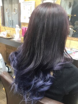 ユートピア(U topia) ブルーラベンダーグラデーションカラー