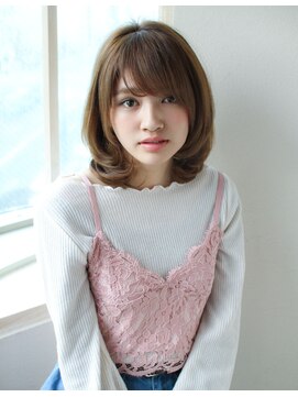 アフロート ディル(AFLOAT D'L) AFLOAT 《井上さやか》表参道 シフォンレイヤーひし形ミディa