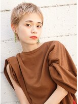 ヘアーアンドアトリエ マール(Hair&Atelier Marl)&nbsp;【Marl】プラチナブロンドの抜け感ベリーショート♪