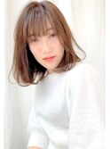 *MUSEUM*抜け感レイヤーボブスタイル