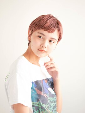 ジュール サウス 新宿南口(Joule South) 顔型別ヘアスタイル特集/マロンベージュ/Aラインボブ/新宿