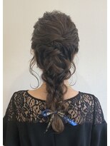 マヤ 敷島店(MYA) 編み下ろしヘアアレンジ