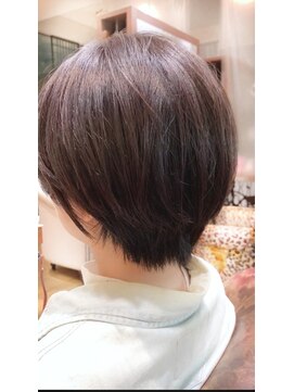 ヘアサロン アティリー(Hair Salon Attirer) 西梅田/ボブ/グレーベージュ/白髪ぼかし【Attirer飯田裕之】