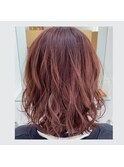 透け感◎pinkグラデーション