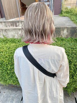 クラッチ (Klutch) 【Klutch】ハイトーンボブ インナーピンク