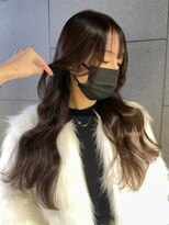 クイーン バイ ノイズ 西院(QUEEN by noism)&nbsp;韓国風　小顔に見せるレイヤースタイル　レイヤーカット