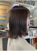 切りっぱなしボブ