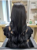 透明感があるロングヘアー