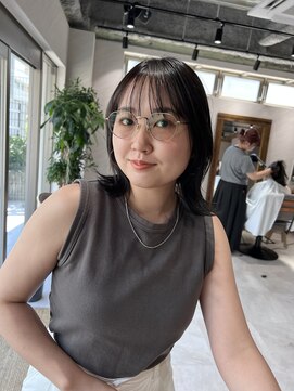 アドア 横浜(ADORE) 【ADORE横浜】地毛風カラー×レイヤーカット