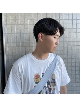 イツモノトコロ(kami to zakka) 【イツモノトコロ】ナチュラルストレート×センターパート