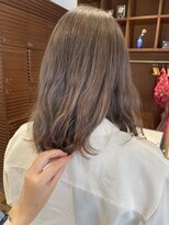 クラップス 杉田店(CLAPS)&nbsp;くすみベージュ　ブリーチカラー