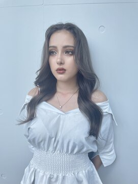 カリーナコークス 原宿 渋谷(Carina COKETH) グレー/インナーカラー/ダブルカラー/韓国風/顔周りレイヤー