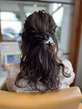 アドラーブル 松崎店(adorable) 【大人可愛い】【ハーフアップ】【ゆるふわ】