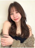10代20代30代40代韓国ヘアレイヤーカットショコラブラウン