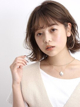 ミスト(mist) 〔mist〕インナーカラー/外はねボブ/イヤリングカラー/金沢文庫