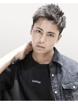 アレス バイ シカ 神戸三宮元町店(ALLES by Cica) 神戸/三ノ宮/元町メンズサロン爽やかショートアップバング